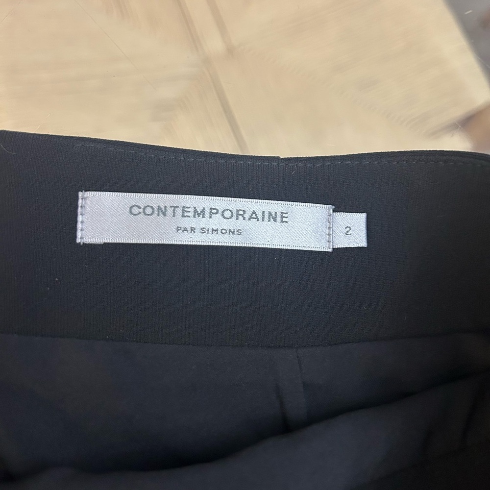 Simons Contemporaine Black Skirt - Picture 4 of 9